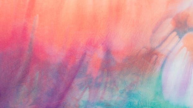 multicolored tie dye fabric surface. High resolution photo