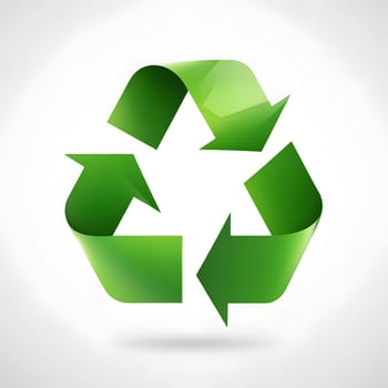 Green Recycling Symbol environment Ecology Icon Eco-friendly