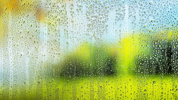 background rain drops close up. High resolution photo
