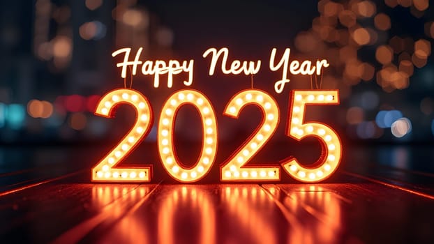 Happy New Year 2025 design