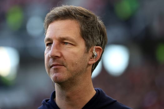 Jochen Saier (Board Member Sport SC Freiburg) at the match of the 1st FBL: 24-25: 1st FBL: 24-25: 9th Sptg. SC Freiburg - FSV Mainz 05  DFL REGULATIONS PROHIBIT ANY USE OF PHOTOGRAPHS AS IMAGE SEQUENCES AND/OR QUASI-VIDEONann  Photo: Joachim Hahne/johapress