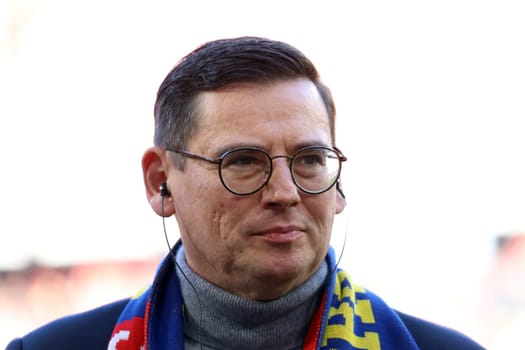 Oliver Leki (CFO SC Freiburg) at the match of the 1st FBL: 24-25: 1st FBL: 24-25: 9th Sptg. SC Freiburg - FSV Mainz 05  DFL REGULATIONS PROHIBIT ANY USE OF PHOTOGRAPHS AS IMAGE SEQUENCES AND/OR QUASI-VIDEONann  Photo: Joachim Hahne/johapress