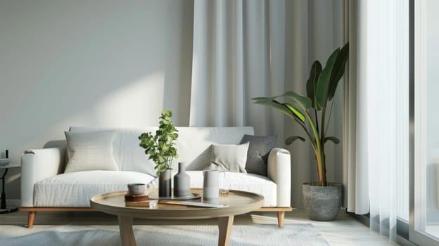 Modern decor arrangement showcasing the latest trends in furniture and decor