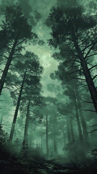 Mysterious pine forests hiding ancient secrets