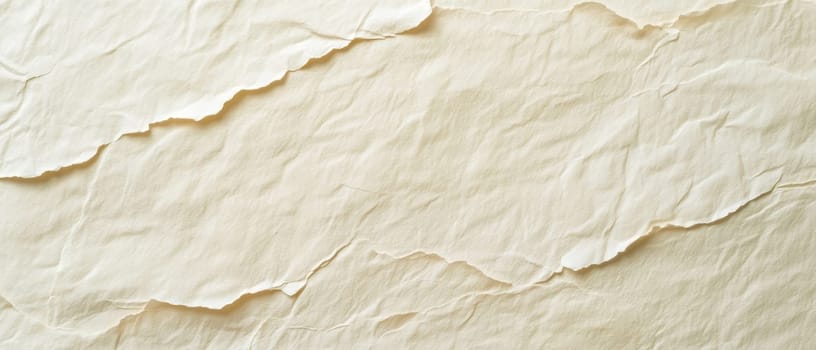 Beige torn paper with textured surface, perfect for creative design projects with ample copy space.