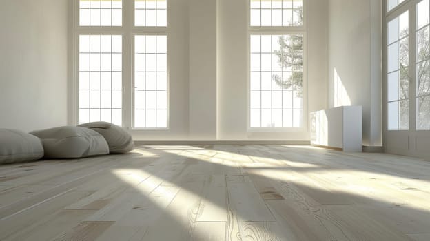 Spacious home decor with empty areas perfect for your custom branding