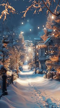 Snowy winter wonderlands for a festive feel