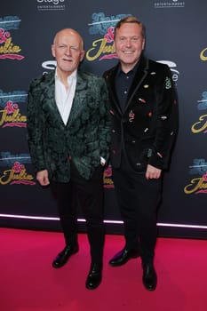Hubert Neubacher with husband Norbert,German premiere of the musical & Julia at the Operettenhaus,Hamburg,30.10.2024