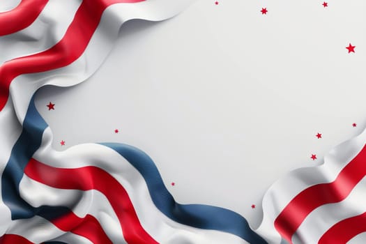 Clean white backdrop with a simple Patriot Day design.