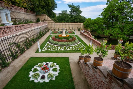 Historical Lysice Castle, iconic landmark in Lysice town, South Moravia, Czech Republic. Stunning architecture and lush gardens. Perfect for cultural and travel imagery.