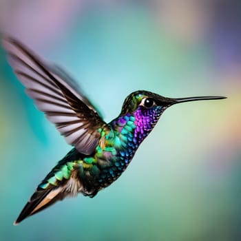 Dancing Light: Iridescence of the Hummingbird