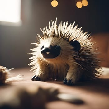 Soft Toy, Sharp Quills: A Porcupine’s Cuddle Attempt