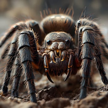 Close Encounter: The Intimidating Features of a Tarantula