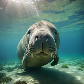 Tropical Waters: The Graceful Dugong Dugon