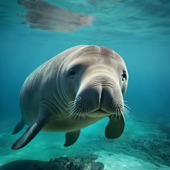 Gentle Giants: Dugong Dugon in Tropical Waters
