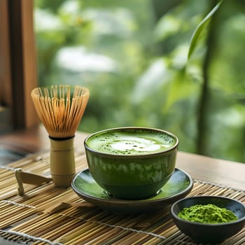 The Art of Matcha: Frothy Latte with Traditional Tools