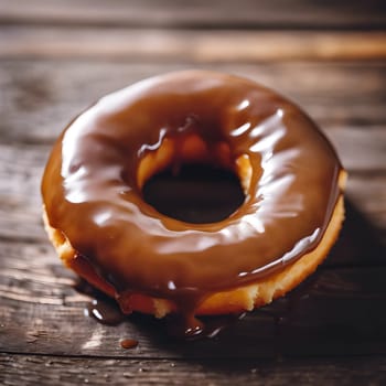 The Art of Minimalism: Glazed Doughnut with Soft Shadows