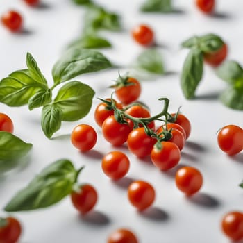 The Art of Simplicity: Cherry Tomato and Basil
