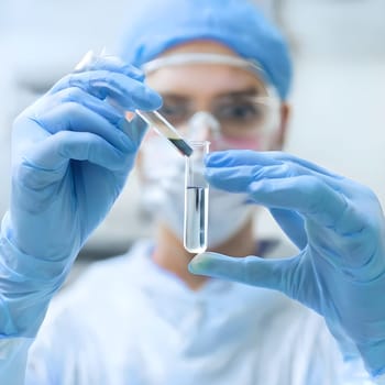 Laboratory Safety: Technician in Sterile Environment