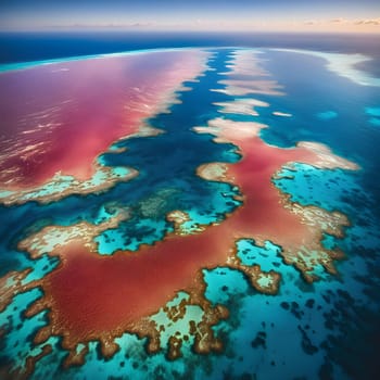 Nature's Palette: Soft Light Illuminating the Great Barrier Reef