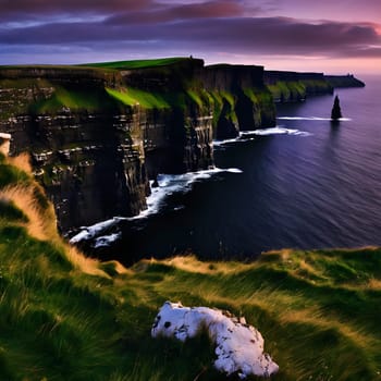 Twilight Serenity on Ireland’s Cliffs of Moher
