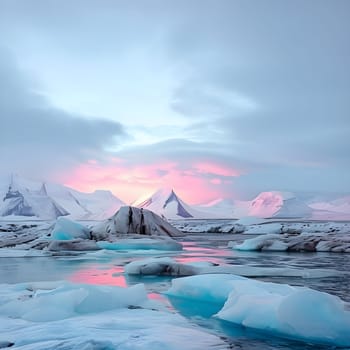 Frozen Serenity: Svalbard's Arctic Light in Winter