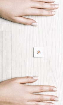 Visual emphasis on the concept of minimal portions in dieting, highlighting both frustration and discipline when reducing food quantity, particularly for treats, as a part of balanced nutrition