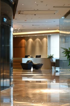 Business layout with ample room for promotional text.