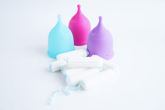 Sanitary hygiene set for women menstrual period cycle protection.
