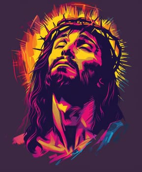jesus is the way poster printed with an image of a jesus, in the style of simplistic vector art, gothic illustration, graffiti style, caravaggism, high resolution, chiaroscuro portraitures, bold-graphic --ar 5:6 --style raw Job ID: 130a3040-2348-4544-a032-6cfbfc346fa2