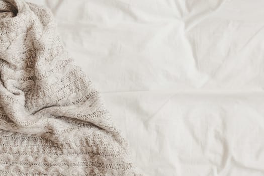wool plaid white bedsheet. Resolution and high quality beautiful photo