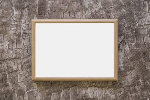 wooden whiteboard on design wallpaper. Resolution and high quality beautiful photo