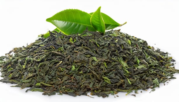 loose tea leaves, AI generated image