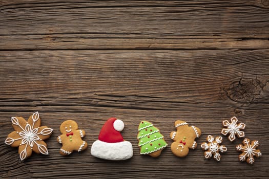 top view xmas decoration with copy space. Resolution and high quality beautiful photo