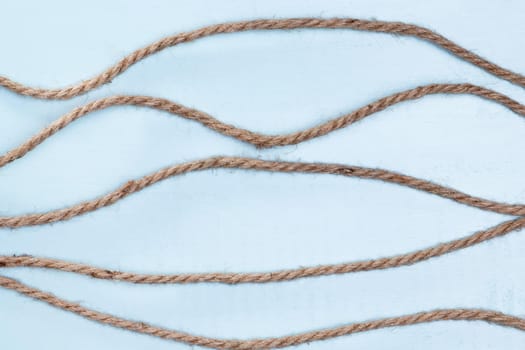 twine strong beige rope horizontal lines. Resolution and high quality beautiful photo