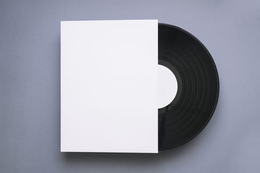 vinyl mockup with paper. Resolution and high quality beautiful photo