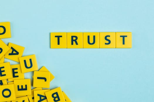 trust word scrabble tiles. Resolution and high quality beautiful photo