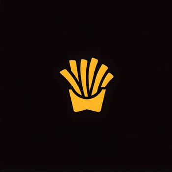 French fries fast food Delicious Snacks unhealthy icon Symbol