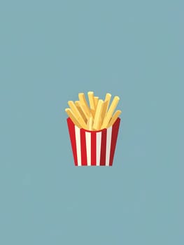 French fries fast food Delicious Snacks unhealthy icon Symbol