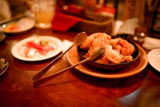 Warm food night. Shooting Location: Tokyo metropolitan area