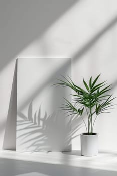 Mockup setup designed to emphasize your content against a blank backdrop.