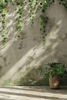 Versatile mockup scene with a simple backdrop, ready for customization.
