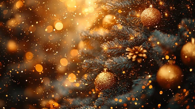A highly detailed, high-contrast photo of a Christmas tree adorned with golden bitcoin ornaments, set against a bright studio background. This unique holiday scene merges festive cheer with digital currency themes, presented in vivid quality.
