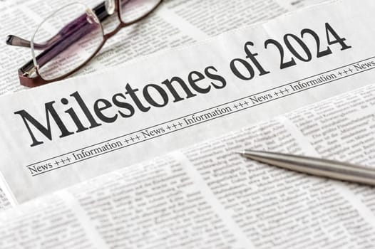 Milestones of 2024