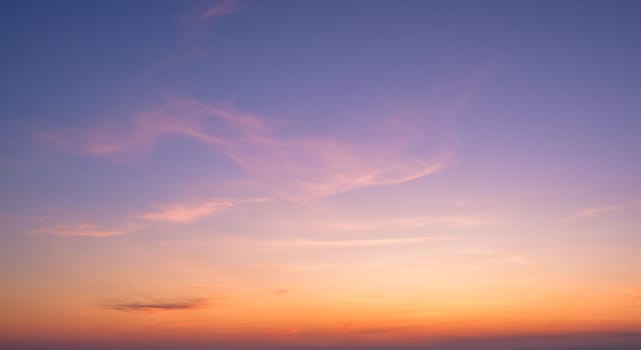 Beautiful dramatic scenic after sunset sky background after sunset