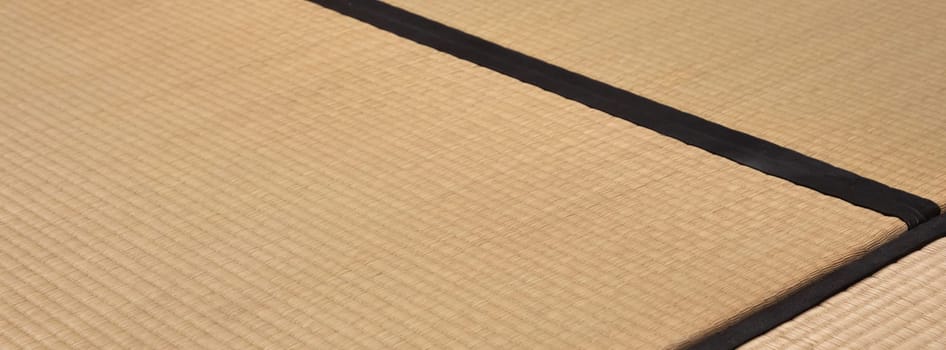 Tatami background - original Japanese mat, vintage design, traditional zen culture