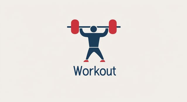 A person lifts a barbell overhead in a workout, showcasing strength and determination during an exercise session.