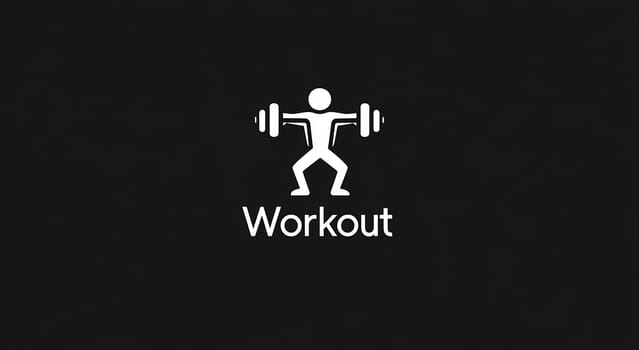 A figure is lifting weights with determination in a simple black background, emphasizing strength and dedication to fitness.