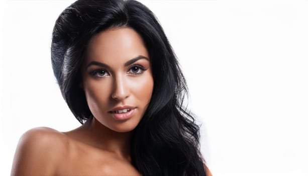 gorgeous young woman portrait, AI generated image