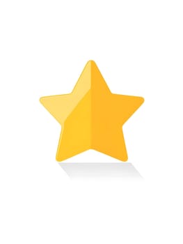 Yellow Star Graphic Icon logo Symbol